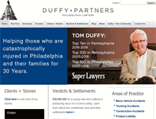 Tablet Screenshot of duffyfirm.com
